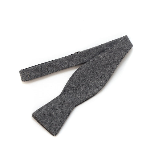 Bow Tie in Grayscale Cotton