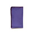 Pocket Square in Purple Diamond Cotton